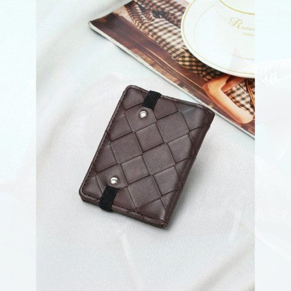 New Braided Embossed Small Wallet 165 - Picture 4 of 4